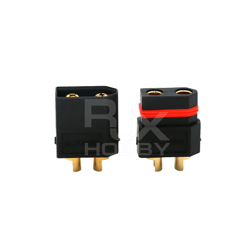 RJX 5 pair Amass XT60W Waterproof Plug Gold-Plated Bullet Connectors Male Female for RC Aircraft Drone Lipo Battery Car Boat