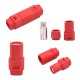 RJXHOBBY 1Pair Amass SH8.0 Large Current Flame Retardant Power Plug Male Female Connector for RC Model Battery DC500V 150A 