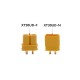 RJX Amass 5Pair XT30UD Waterproof Plug 2mm 15A Copper Gold-plated Male Female Connector for RC FPV Racing Drone Lipo Battery