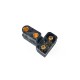 RJX 1pair QS5 40A Battery Plug 5mm Gold Plated Bullet Connector 3P Signal Pin For RC Car FPV Drone Ebike Power System
