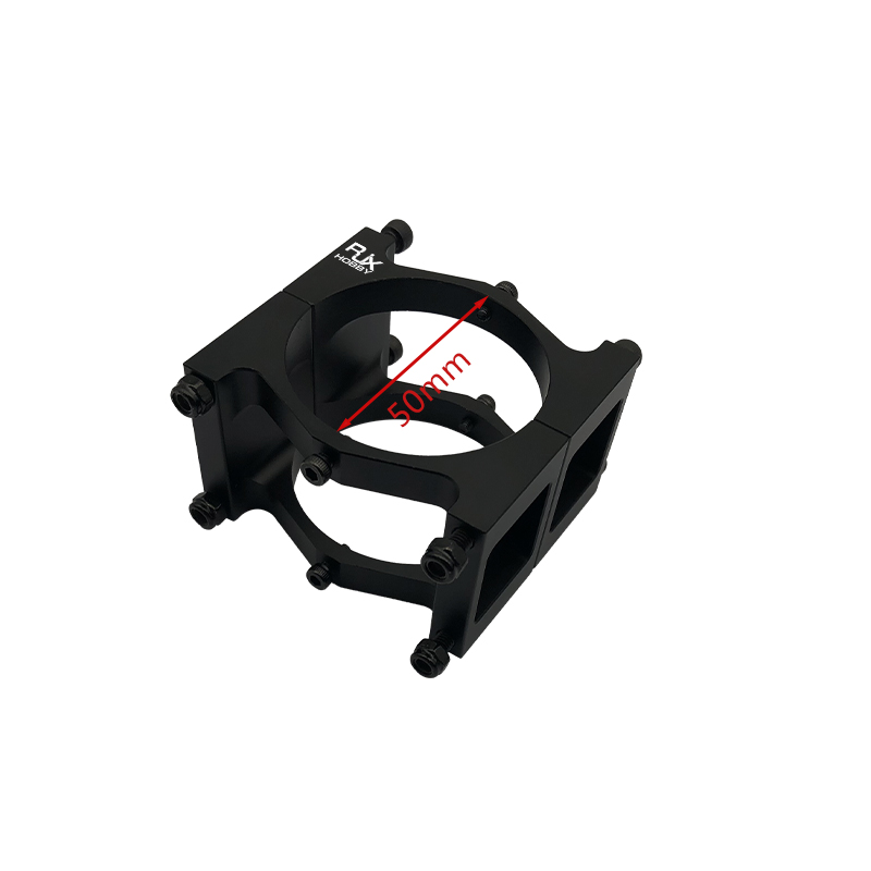 RJXHOBBY 1pcs 40 / 45 / 50mm Pipe Clip Tubing Clamp Fastener Carbon Tube Fixed Joint for RC Plant Agriculture UAV Drone
