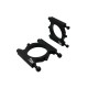RJX 1pcs Aluminum Alloy 16 / 20 / 22 / 25 / 30 / 35 / 40mm Tube Clamp Fixture Clip Pipe Bracket for UAV Drone Spare Parts