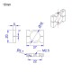 RJX 1pcs Aluminum Alloy 16 / 20 / 22 / 25 / 30 / 35 / 40mm Tube Clamp Fixture Clip Pipe Bracket for UAV Drone Spare Parts
