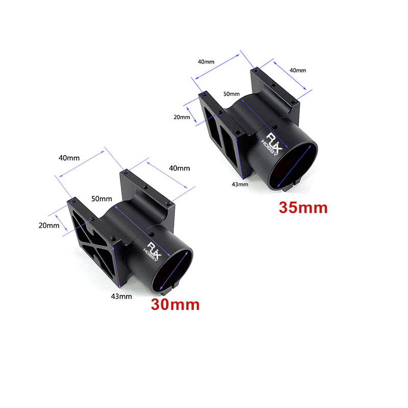 RJX 1pcs Aluminum alloy 30mm 35mm 45mm 50mm Center Plate Mount Holder for RC Multirotor Drone