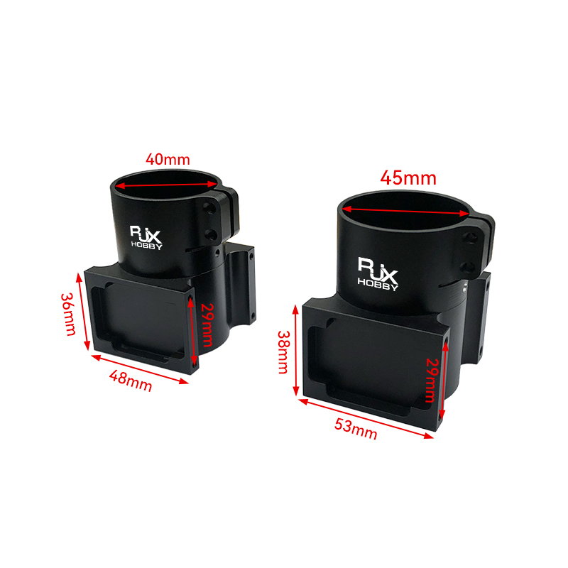 RJX 1pcs Aluminum alloy 30mm 35mm 45mm 50mm Center Plate Mount Holder for RC Multirotor Drone