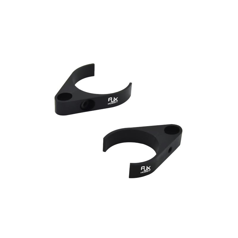 RJXHOBBY 1pcs 25/30mm Aluminum Pipe Clamp Water Pipe Fixing For Carbon Fiber Pip Agricultural Plant Protection Drone