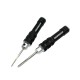 RJX 1pcs M2.5 M3 M4 M5 Hand Tools Thread Tap HSS Machine Plug Tap Metric Screw Tap Drill Thread Tool 