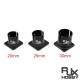 RJXHOBBY 1pcs 20 25 30mm Tripod Vertical Fixed Seat Landing Gear Fixture Mount Tube Support for RC Agriculture Plant UAV Drone