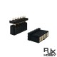 RJX 2Pairs 5Pin battery connector Holder Cilp contact pitch 5.0mm for 30A instant current