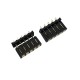 RJX 2Pairs 5Pin battery connector Holder Cilp contact pitch 5.0mm for 30A instant current