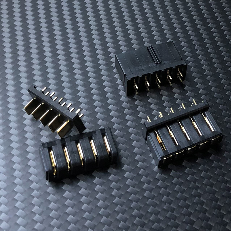 RJX 2Pairs 5Pin battery connector Holder Cilp contact pitch 5.0mm for 30A instant current