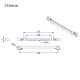RJX 1pcs 12mm Uav DJI gimbal mounting rod 149mm / 155mm 4 6 8 multi-axis rotor flight accessories