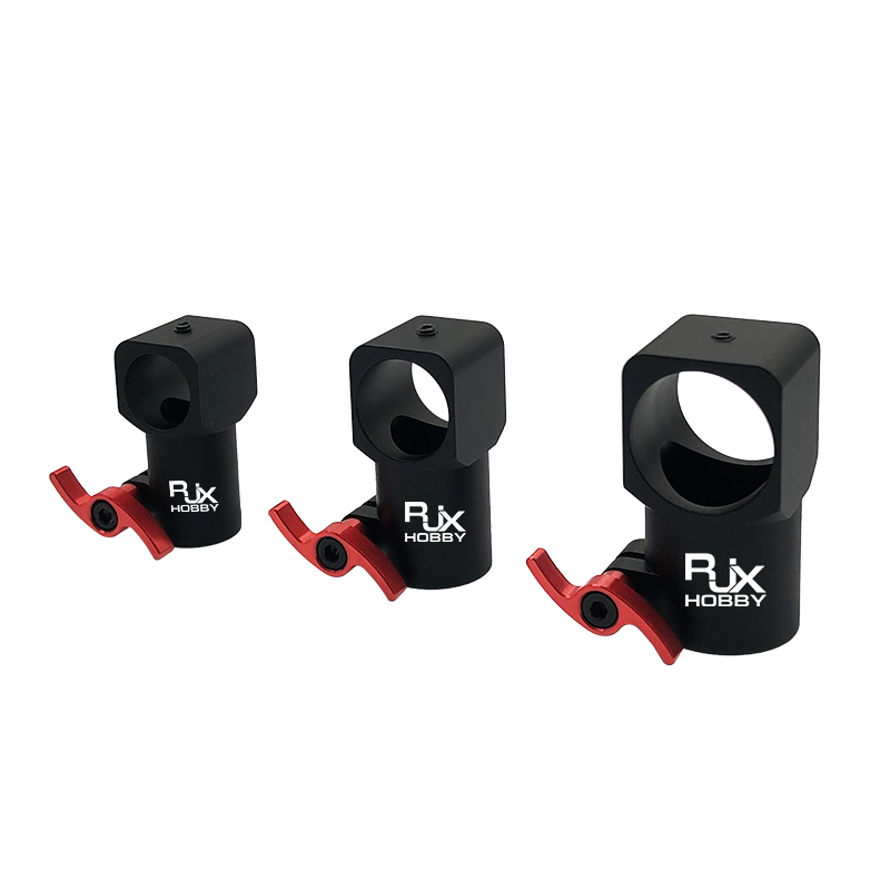 RJXHOBBY 1pcs 16mm 20mm 25mm Quick Release Tripod CNC Three-way Joint  for RC Multiaxis UAV DIY Parts ​