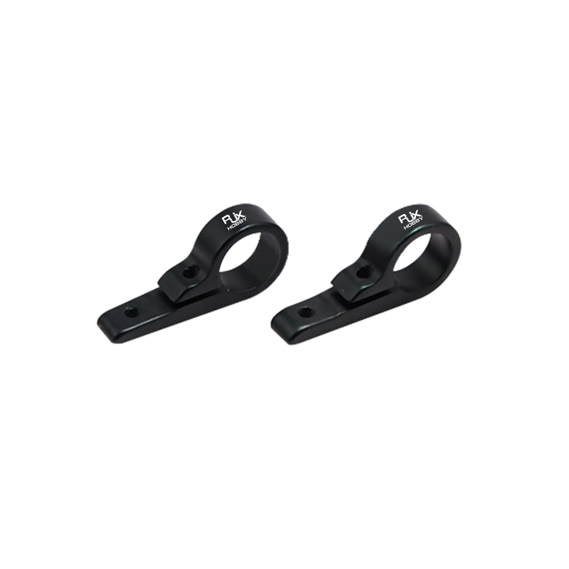 RJX 2pcs Aluminum Alloy 10mm fuselage Tripod Connector 9 shape Carbon Board/Tube Connection Joint