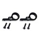 RJX 2pcs Aluminum Alloy 10mm fuselage Tripod Connector 9 shape Carbon Board/Tube Connection Joint