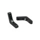 RJX 2pcs Aluminum Alloy 10mm Tripod Connector L shape Carbon Board/Tube Connection Joint