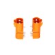 RJX Amass 10pcs Male DC Plug LCB30PW Copper Silver Plated Lithium Battery Connector For Smart Appliance