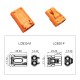 RJX Amass DC Plug LCB30 wire soldering Copper Silver Plated Lithium Battery Connector For Smart Appliance