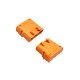 RJX Amass 10pcs Male 3PIN LCC30PW Copper Silver Plated Lithium Battery Connector For Smart Appliance