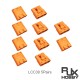 RJX Amass 3PIN LCC30 Copper Silver Plated Lithium Battery Connector For Smart Appliance