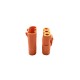 RJX Amass 2Pairs LCC40 Copper Silver Plated Lithium Battery Connector For Smart Appliance