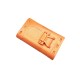 RJX Amass 2Pairs LCC40 Copper Silver Plated Lithium Battery Connector For Smart Appliance