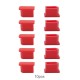 RJX 10pcs xt60 female plug protection cover cap silicone case lipo battery connector sheath for rc fpv racing drone