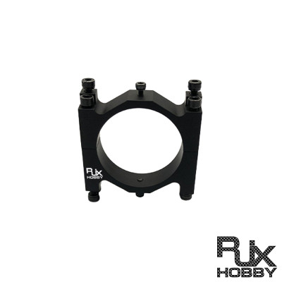 RJX 1pcs Aluminum Alloy  40mm Tube Clamp Fixture Clip Pipe Bracket for UAV Drone Spare Parts