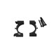 RJX 1pcs Aluminum Alloy  40mm Tube Clamp Fixture Clip Pipe Bracket for UAV Drone Spare Parts