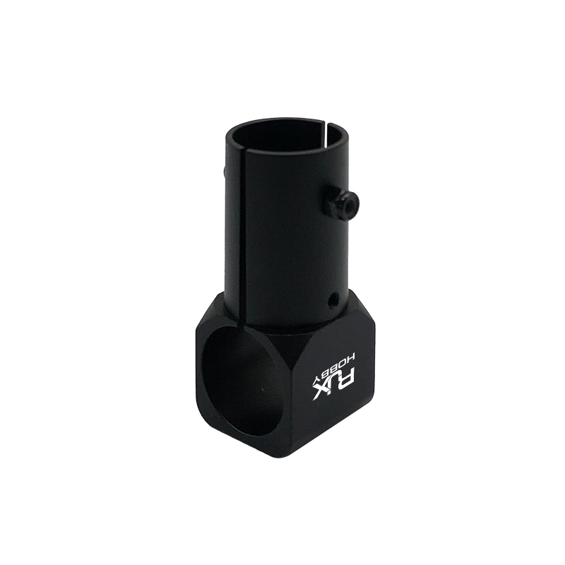  RJX 1pcs 20mm Landing Gear Aluminum Alloy Tee Tripod Carbon Fiber Tube Connector For Agriculture Drone UAV