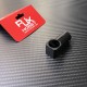  RJX 1pcs 20mm Landing Gear Aluminum Alloy Tee Tripod Carbon Fiber Tube Connector For Agriculture Drone UAV