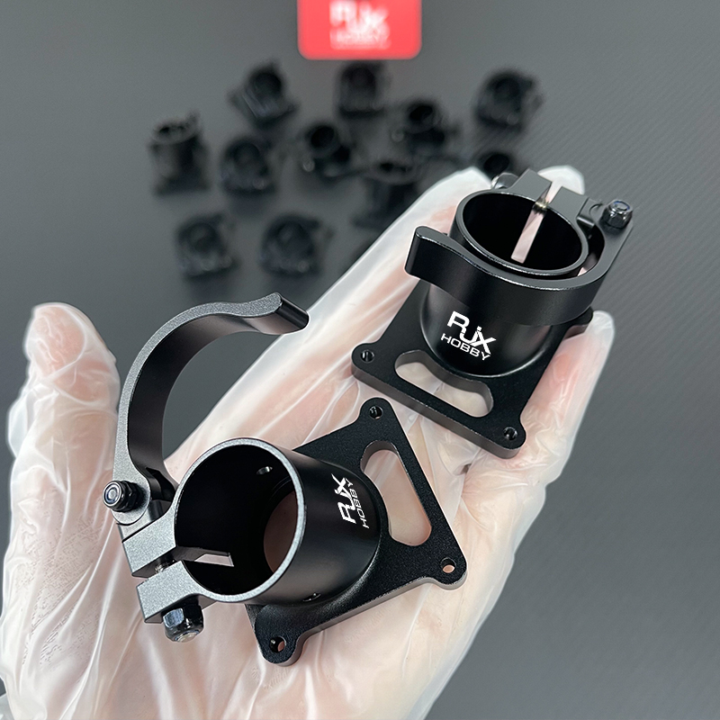 RJX 1pcs 20mm Tripod Aluminum Tilt Fixed Seat Landing Gear Connector