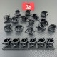 RJX 1pcs 20mm Tripod Aluminum Tilt Fixed Seat Landing Gear Connector