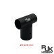 RJX 1pcs 20 to 16mm Landing Gear Aluminum Alloy Tee Tripod Carbon Fiber Tube Connector For Agriculture Drone UAV
