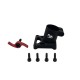 RJX 1pcs 20mm Quick Release Tripod Aluminum Tilt Fixed Seat Landing Gear Connector