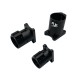 RJXHOBBY 1pcs 20mm 25mm 30mm Landing Gear Vertical Mount Base Nozzle Connecting Rod Fixing Parts for Agriculture UAV Drone