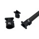 RJXHOBBY 1pcs 20mm 25mm 30mm Landing Gear Vertical Mount Base Nozzle Connecting Rod Fixing Parts for Agriculture UAV Drone