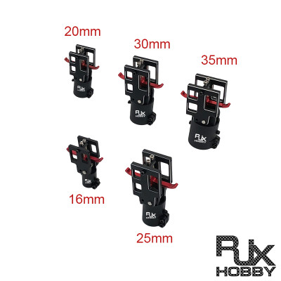 RJXHOBBY 1pcs  5° 16 / 20 / 25 / 28 / 30 / 35mm Folding down Arm Tube Joint multirotor UAV Drone Spare Parts