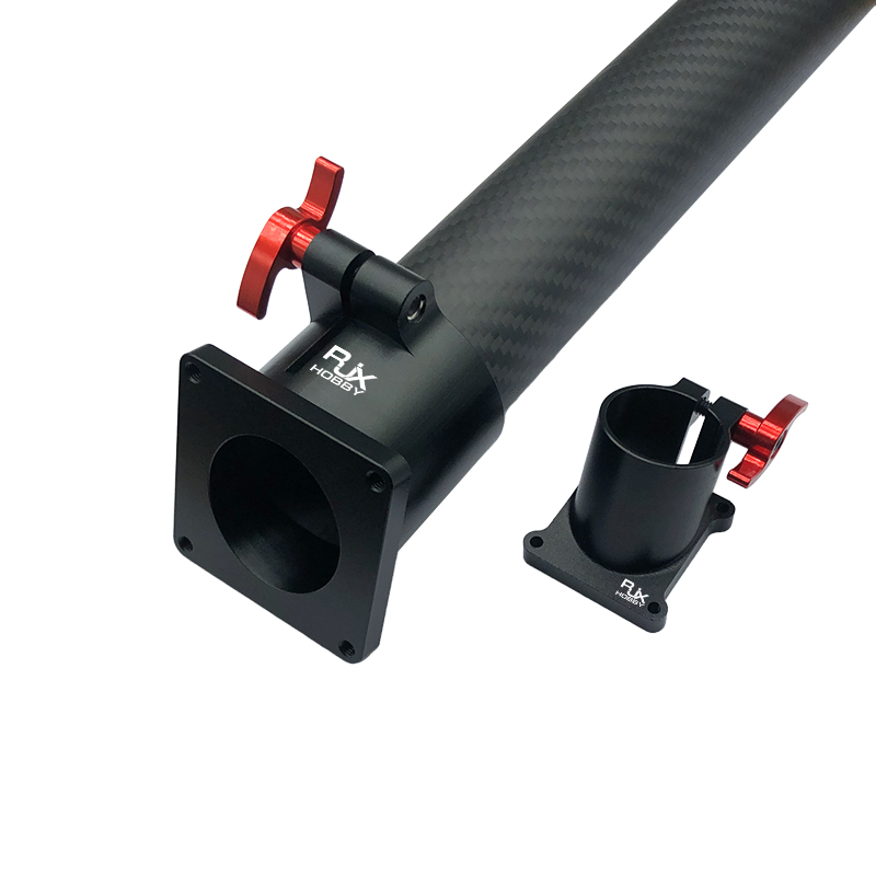 RJX 1pcs 25mm 40mm Quick Release Tripod Aluminum Tilt Fixed Seat Landing Gear Connector
