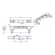 RJX 1pcs Aluminum Alloy 25mm Medicine Box Fixed Parts for Plant UAV Drone DIY Acc