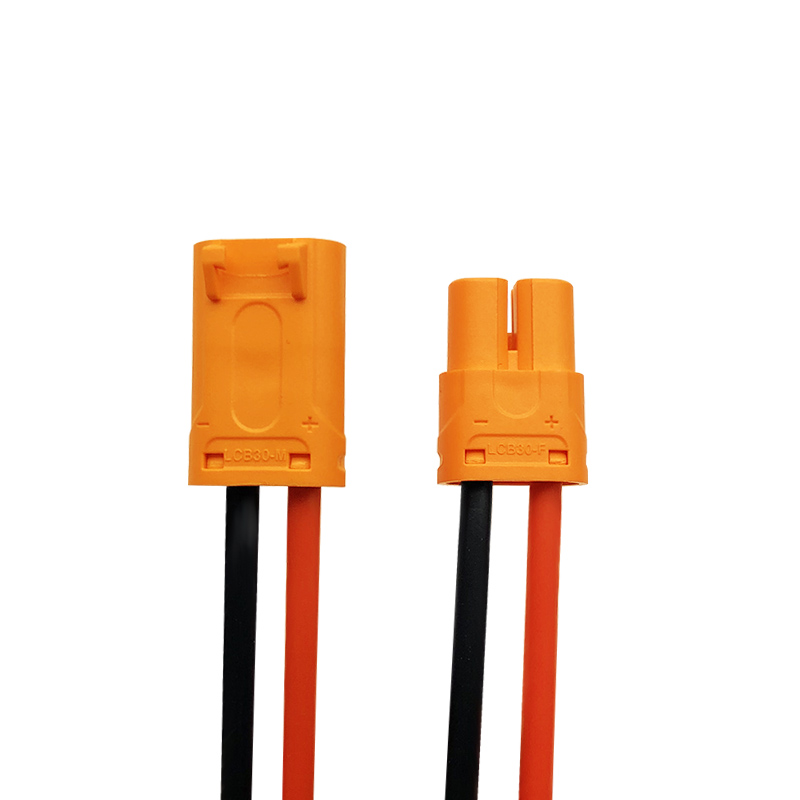 RJXHOBBY LCB30 Female Male Connector With 12AWG Cable 