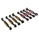 RJXHOBBY Aluminum Turnbuckle Wrench Set(8 Sizes) 3.0 3.2 3.5 3.7 4.0 5.0 5.5 6.0mm