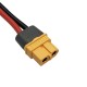 RJX 1pcs XT60 Female to LCB30 Male Extension Adapter 12AWG Wire 