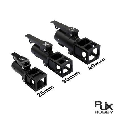 RJXHOBBY 1pcs 25 / 30 / 40mm folding side arm for Plant Protection UAV Multicopter