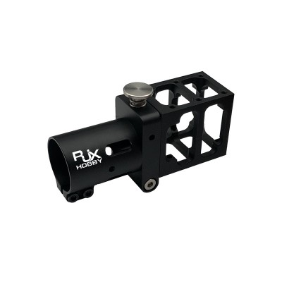 RJX 1pcs Aluminum alloy folding down arm pipe joint 25 30mm for plant protection uav RC helicopter spareparts