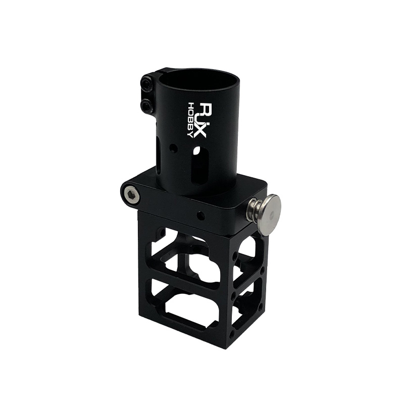 RJX 1pcs Aluminum alloy folding down arm pipe joint 25 30mm for plant protection uav RC helicopter spareparts