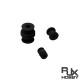 RJX 50pcs Damping Balls AV Shock Absorber Ball Damper Anti-Vibration Ball