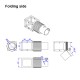 RJXHOBBY 1pcs 25mm folding arm for Plant Protection UAV Multicopter