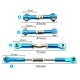 RJX 5pcs 3mm Ball Head Aluminum Alloy Ball Joint Tie Steering Gear Connecting Rod Transmission shaft for RC Model Ship DIY Frame
