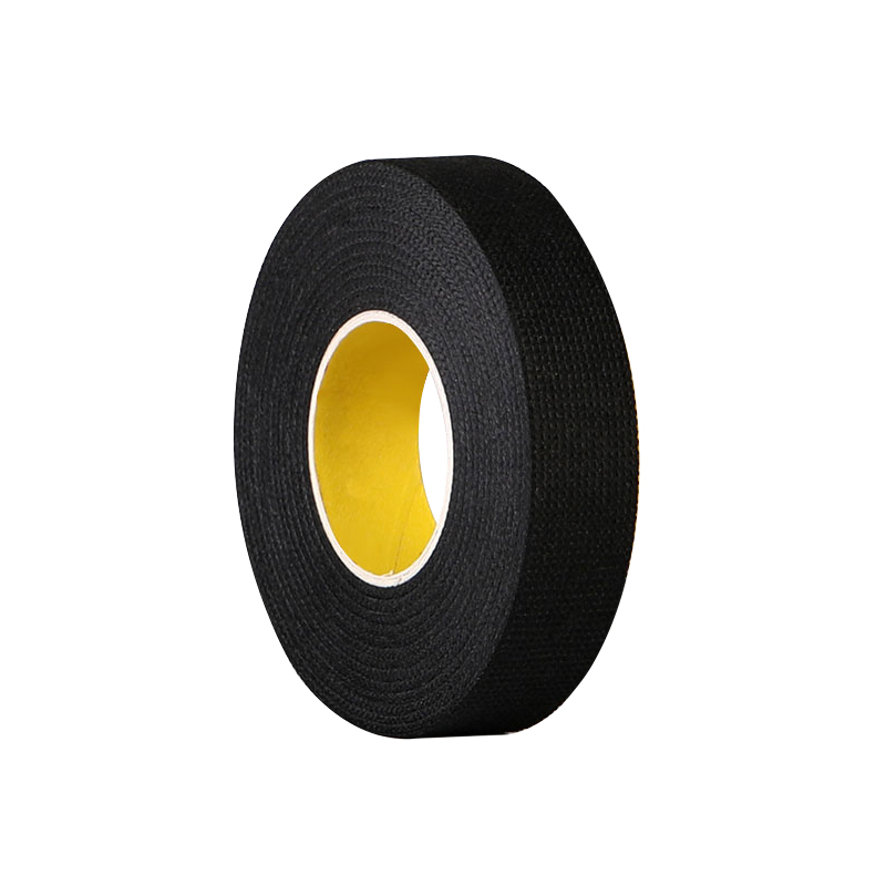 RJX 1pcs 5cm width cloth tape for wire harnessing cloth self-adhesive car wiring  high low temperature resistant